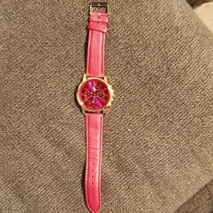 LinTimes Women's Hot Pink Watch